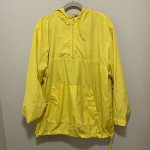 Energy Zone Women’s Mesh Rain Coat Size 26W/28W Yellow